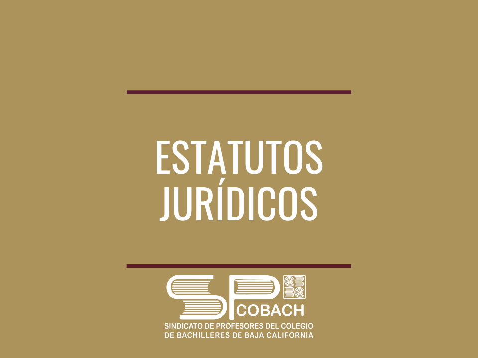 Estatutos Jurídicos